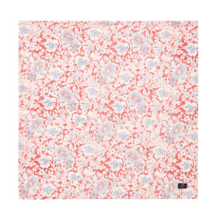 Serwetka bawełniana Printed Flowers 50x50 cm - Coral - Lexington