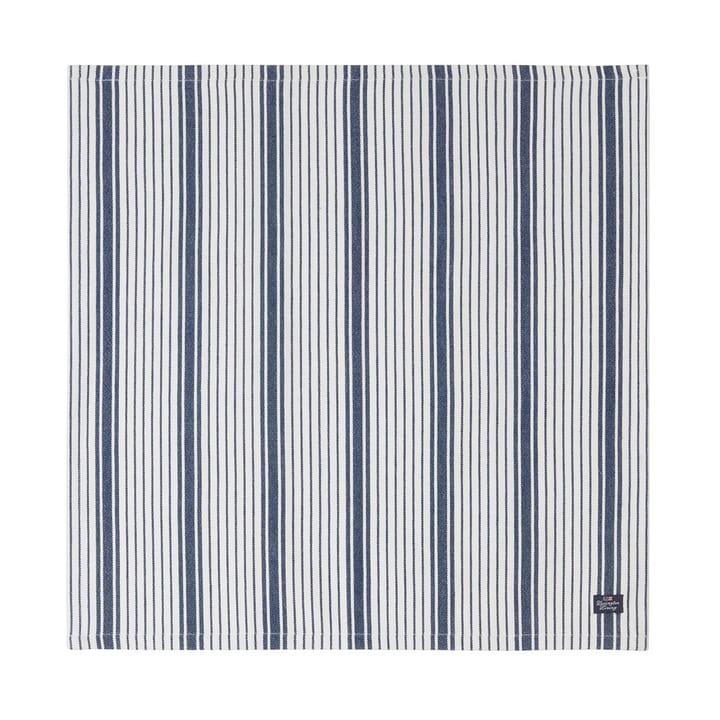 Serwetka Striped Organic Cotton 50x50 cm  - Navy - Lexington