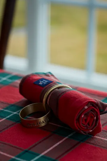 Serwetnik Happy Holidays Brass Ø4 cm - Złoto - Lexington