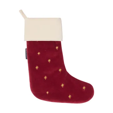 Skarpeta świąteczna Lexington velvet - Red, 45 cm - Lexington