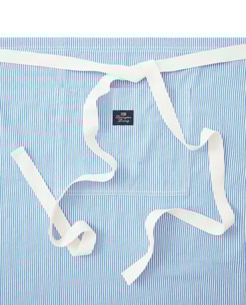 Striped Oxford BBQ fartuch 85x80 cm - Niebieski-biały - Lexington