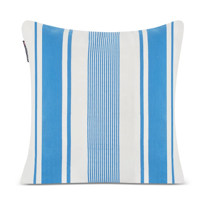 Striped Sea Salt Sun poszewka na poduszkę 50x50 cm, Niebieski-biały Lexington