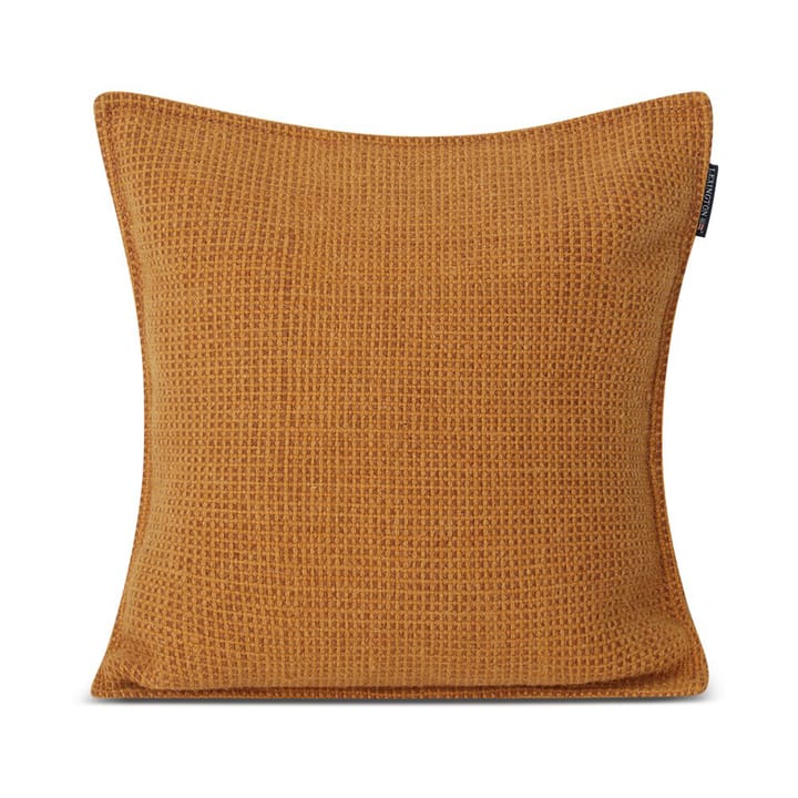 Structured Wool Cotton mix poszewka na poduszkę 50x50 cm - Mustard - Lexington
