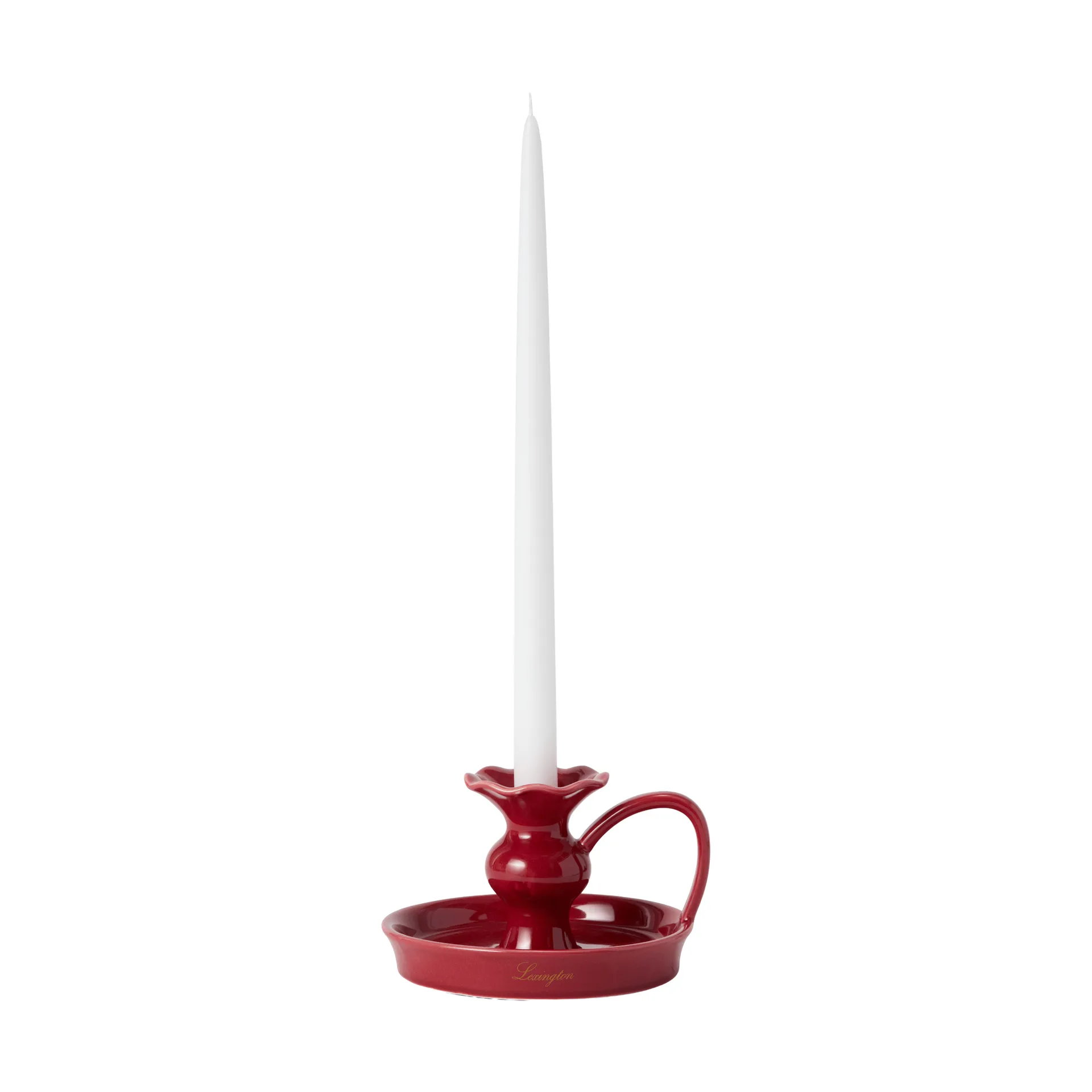 Świecznik niski Lexington, Red, 15x14x11 cm Lexington