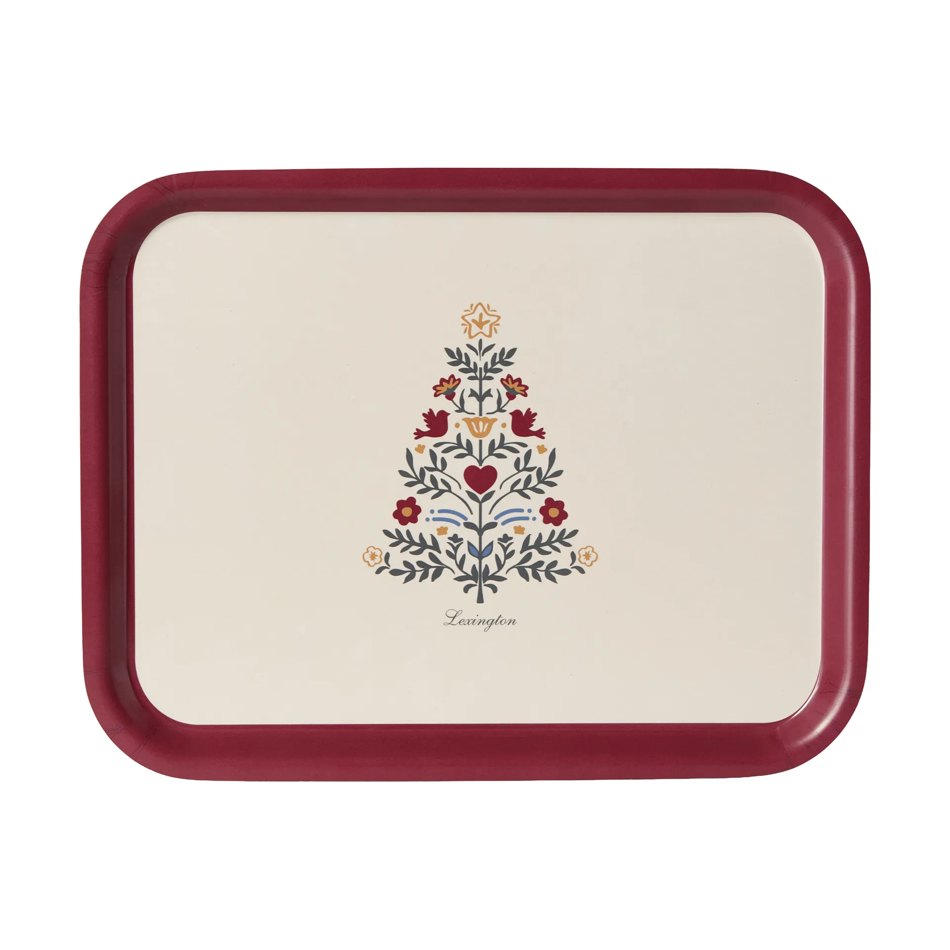 Taca do serwowania laminowana Lexington, Red-light beige, 36x28 cm Lexington