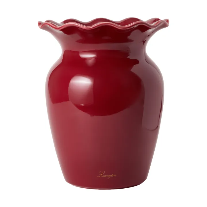 Wazon Wavy - Red, 25 cm - Lexington