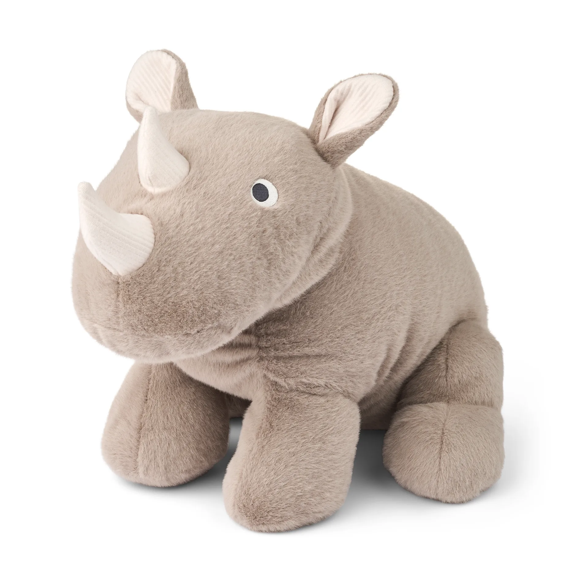 Barnaby Rhino, pluszak nosorożec, large, Stone beige Liewood