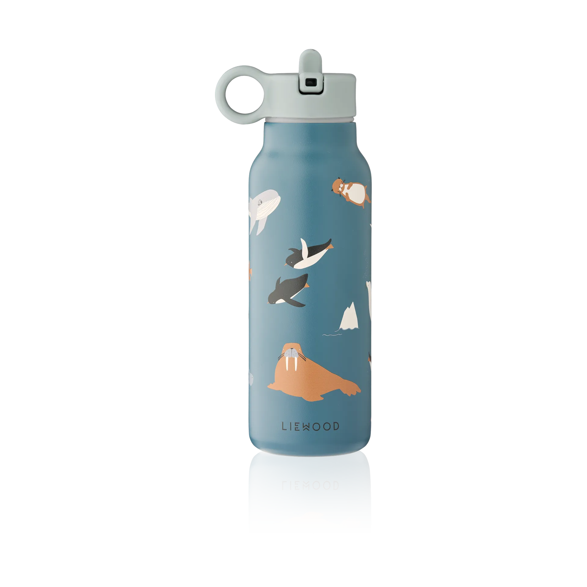 Butelka na wodę Falk 350 ml, Arctic Sea-Ocean view Liewood
