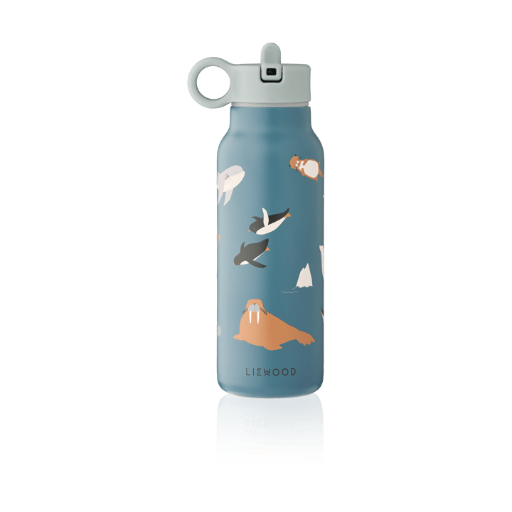 Butelka na wodę Falk 350 ml - Arctic Sea-Ocean view - Liewood