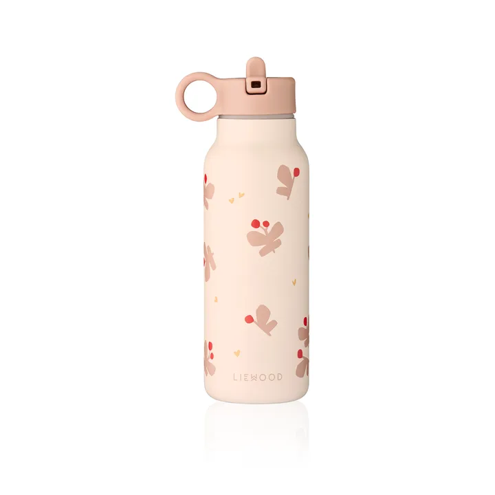 Butelka na wodę Falk 350 ml - Butterfly-apple blossom - Liewood