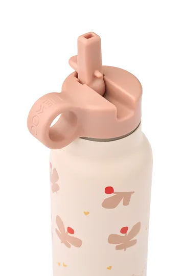 Butelka na wodę Falk 350 ml - Butterfly-apple blossom - Liewood