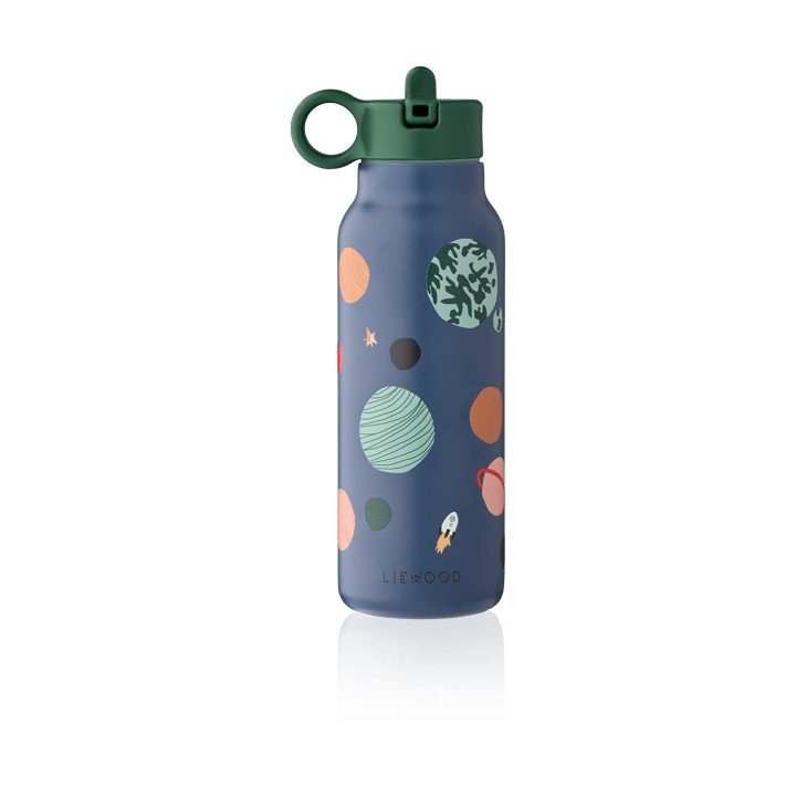 Butelka na wodę Falk 350 ml - Universe-Classic navy - Liewood