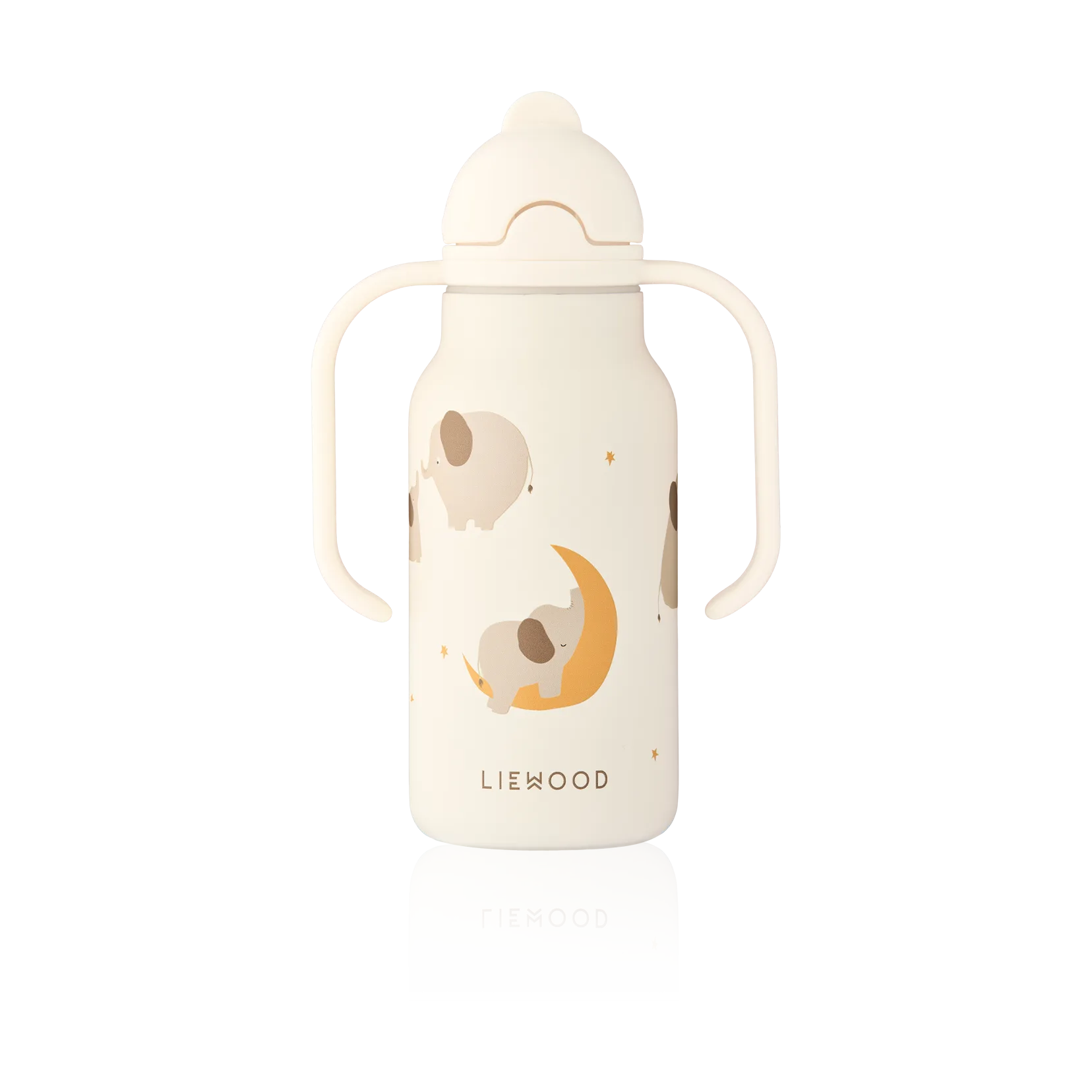 Butelka na wodę Kimmie 250 ml, Elephant-Creme de la creme Liewood