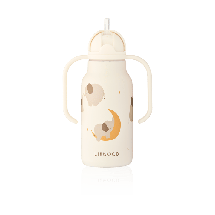 Butelka na wodę Kimmie 250 ml, Elephant-Creme de la creme Liewood