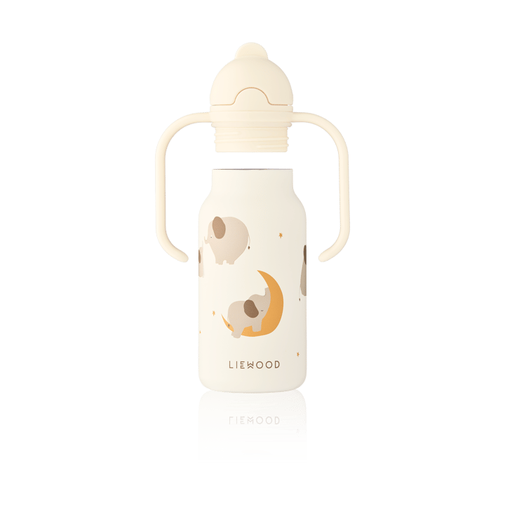 Butelka na wodę Kimmie 250 ml, Elephant-Creme de la creme Liewood