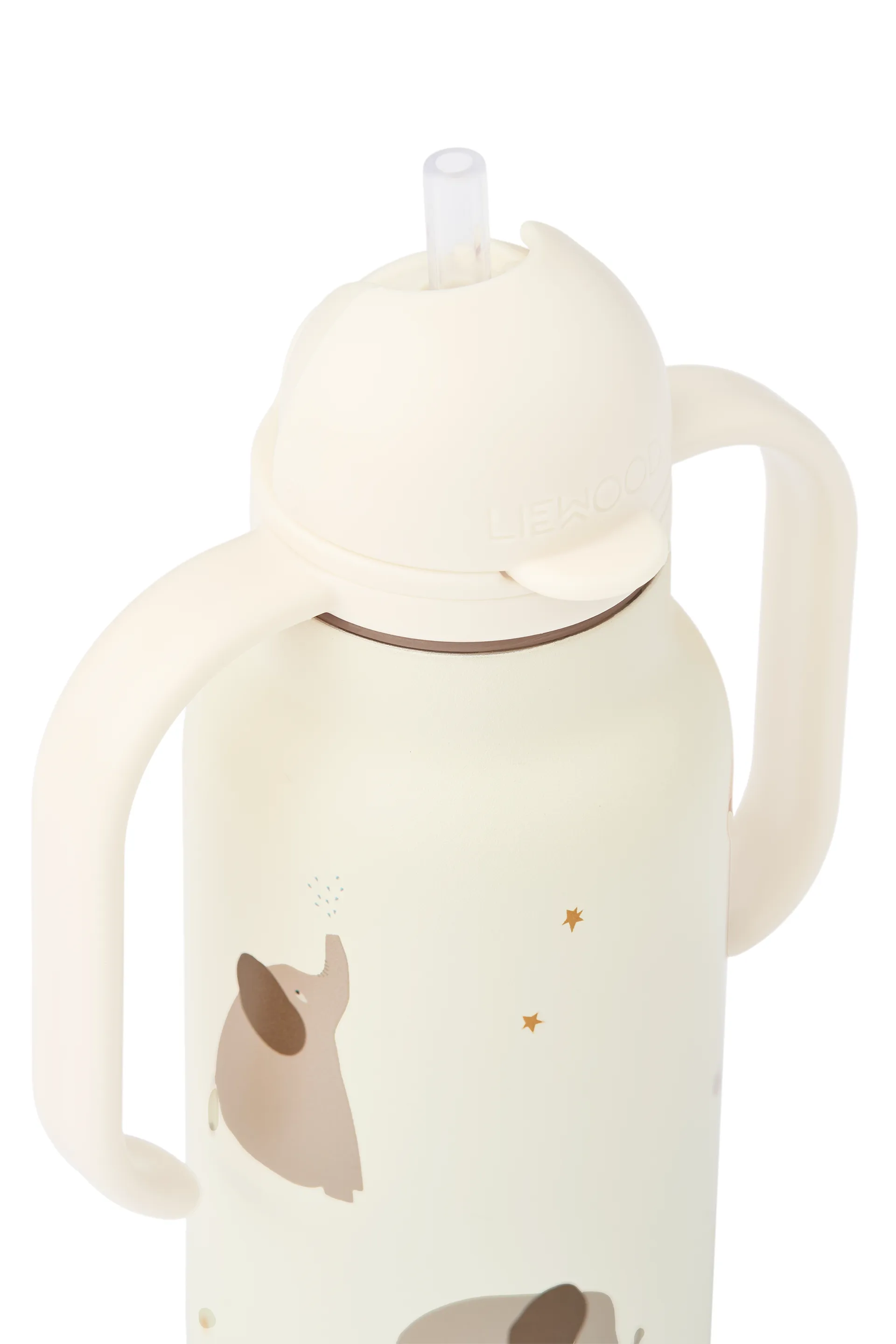 Butelka na wodę Kimmie 250 ml, Elephant-Creme de la creme Liewood