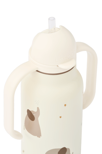 Butelka na wodę Kimmie 250 ml - Elephant-Creme de la creme - Liewood