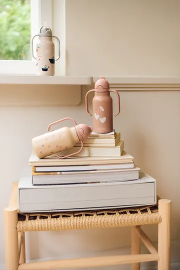 Butelka na wodę Kimmie 250 ml - Mini Butterfly-apple blossom - Liewood