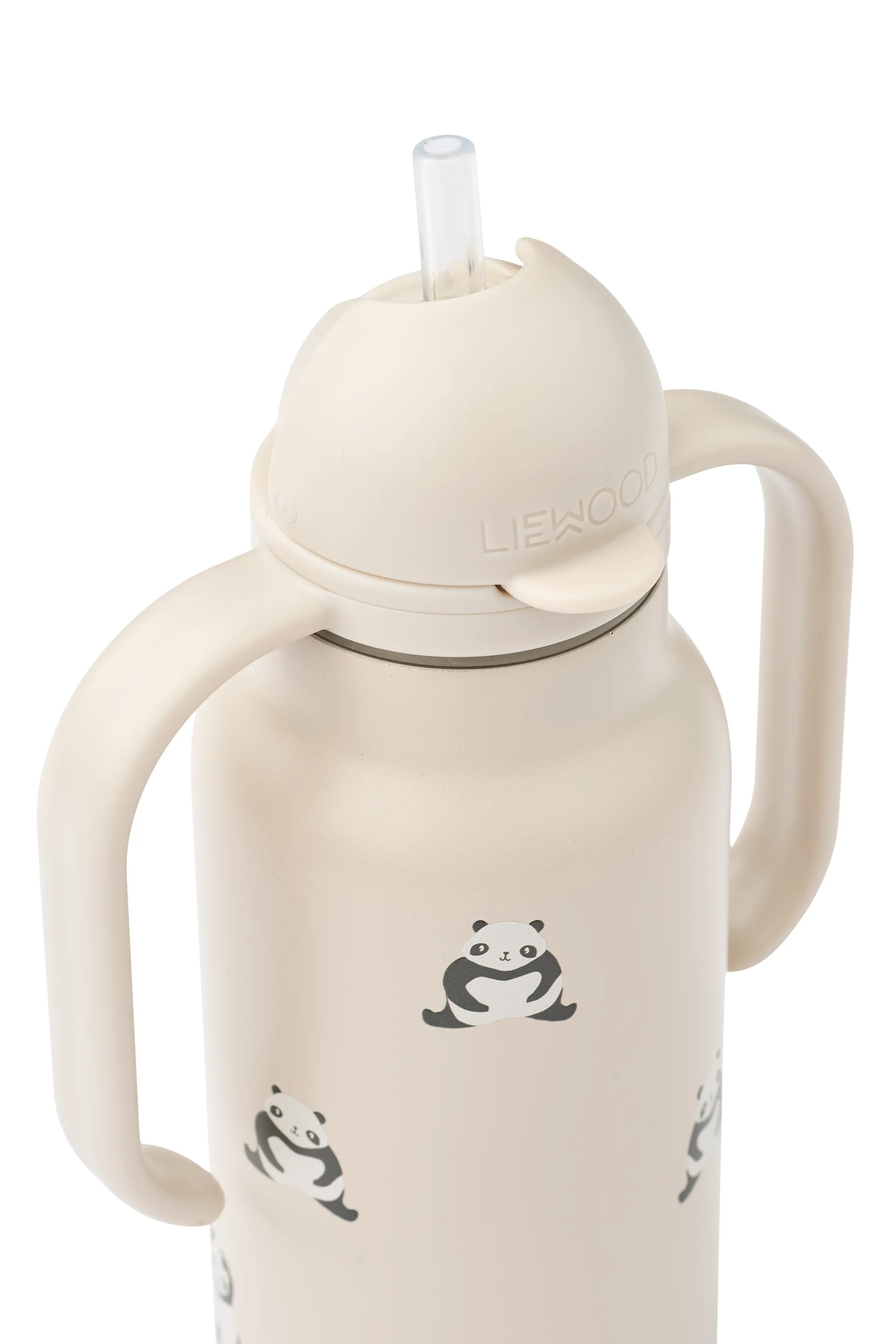 Butelka na wodę Kimmie 250 ml, Mini panda-sandy Liewood
