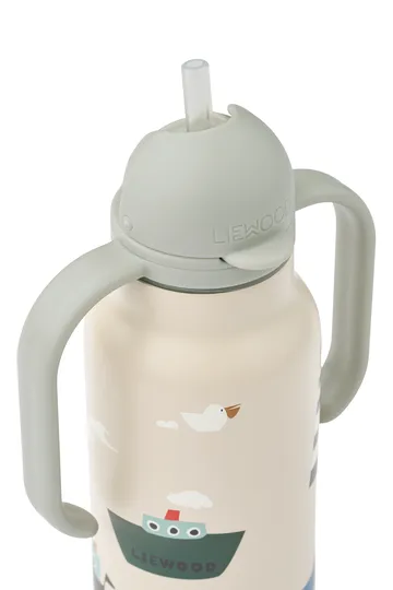Butelka na wodę Kimmie 250 ml - Sailing-sandy - Liewood