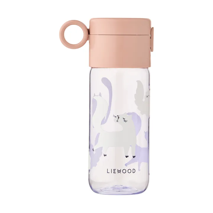 Clemence butelka na wodę 350 ml - Cat-Warm lilac - Liewood