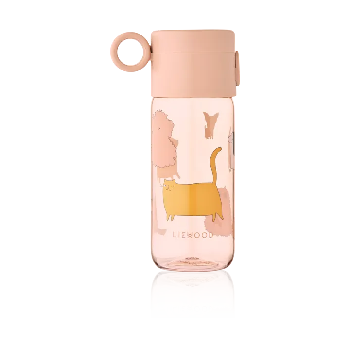 Clemence butelka na wodę 350 ml - Cats and Dogs-Sandy - Liewood