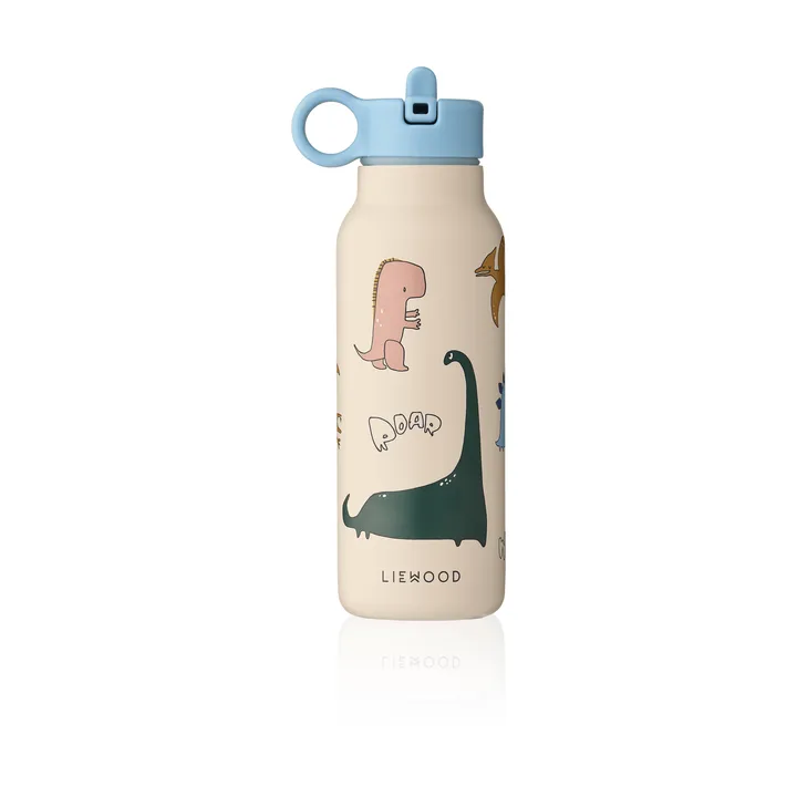 Falk butelka na wodę 350 ml - Dino roar/Sandy - Liewood