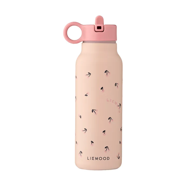 Falk butelka na wodę 350 ml - Mini Cherry heart-Rosey - Liewood