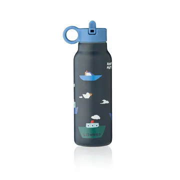 Falk butelka na wodę 350 ml - Sailing-classic navy - Liewood