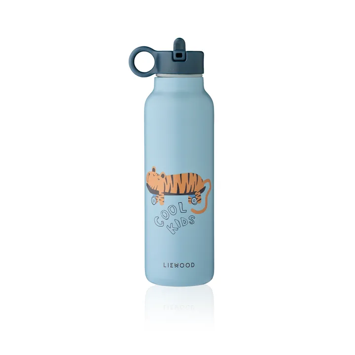 Falk butelka na wodę 500 ml - Tiger-beach blue - Liewood