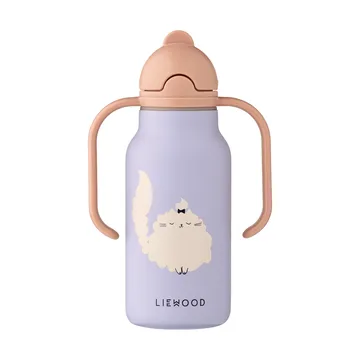 Kimmie butelka na wodę 250 ml - Cat-Warm lilac - Liewood