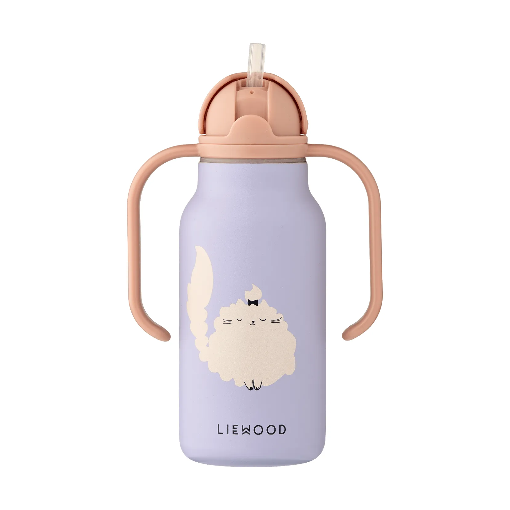 Kimmie butelka na wodę 250 ml, Cat-Warm lilac Liewood