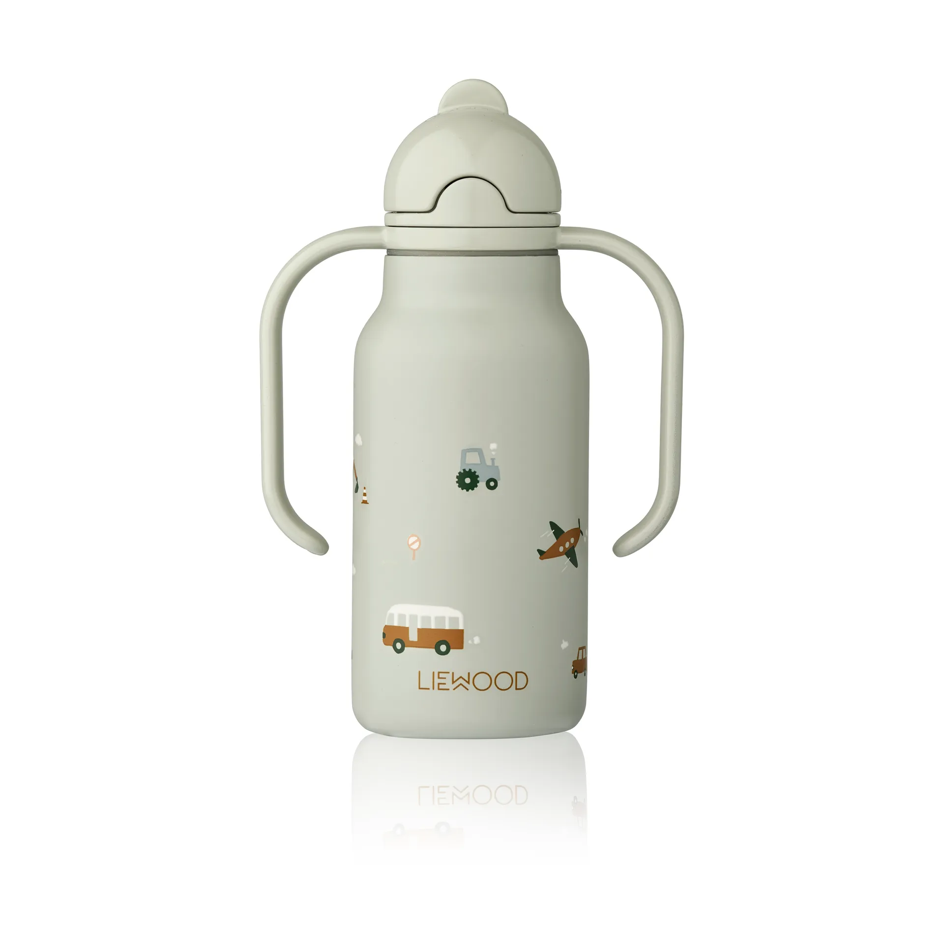 Kimmie butelka na wodę 250 ml, Vehicles-Dove blue Liewood