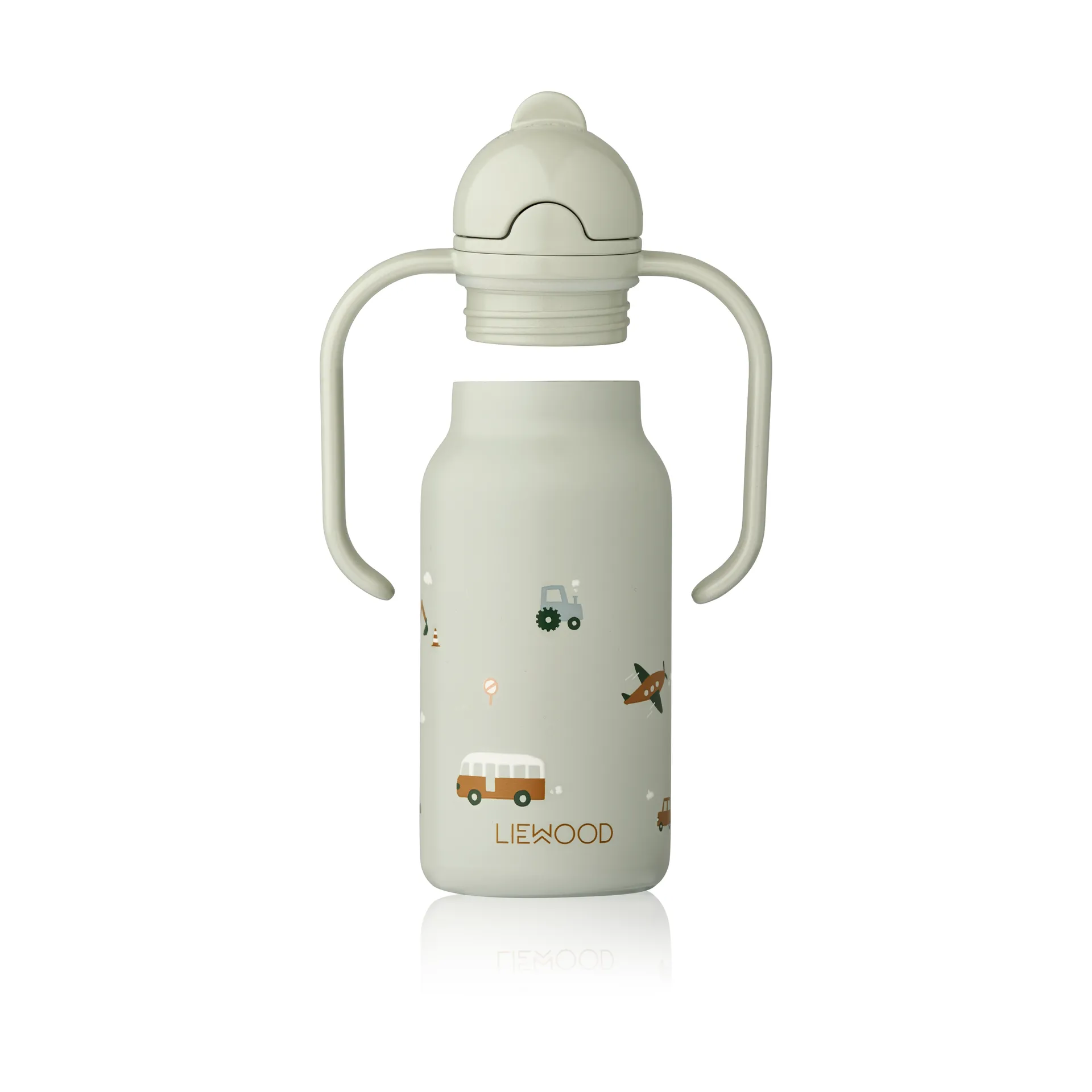 Kimmie butelka na wodę 250 ml, Vehicles-Dove blue Liewood