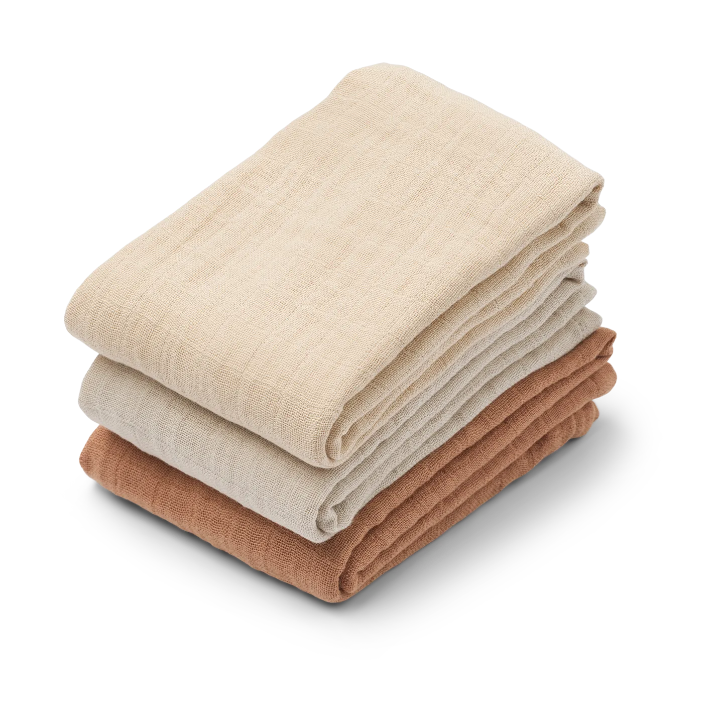 Koc muślinowy Lewis 3 części 65x65 cm, Tuscany rose mix Liewood