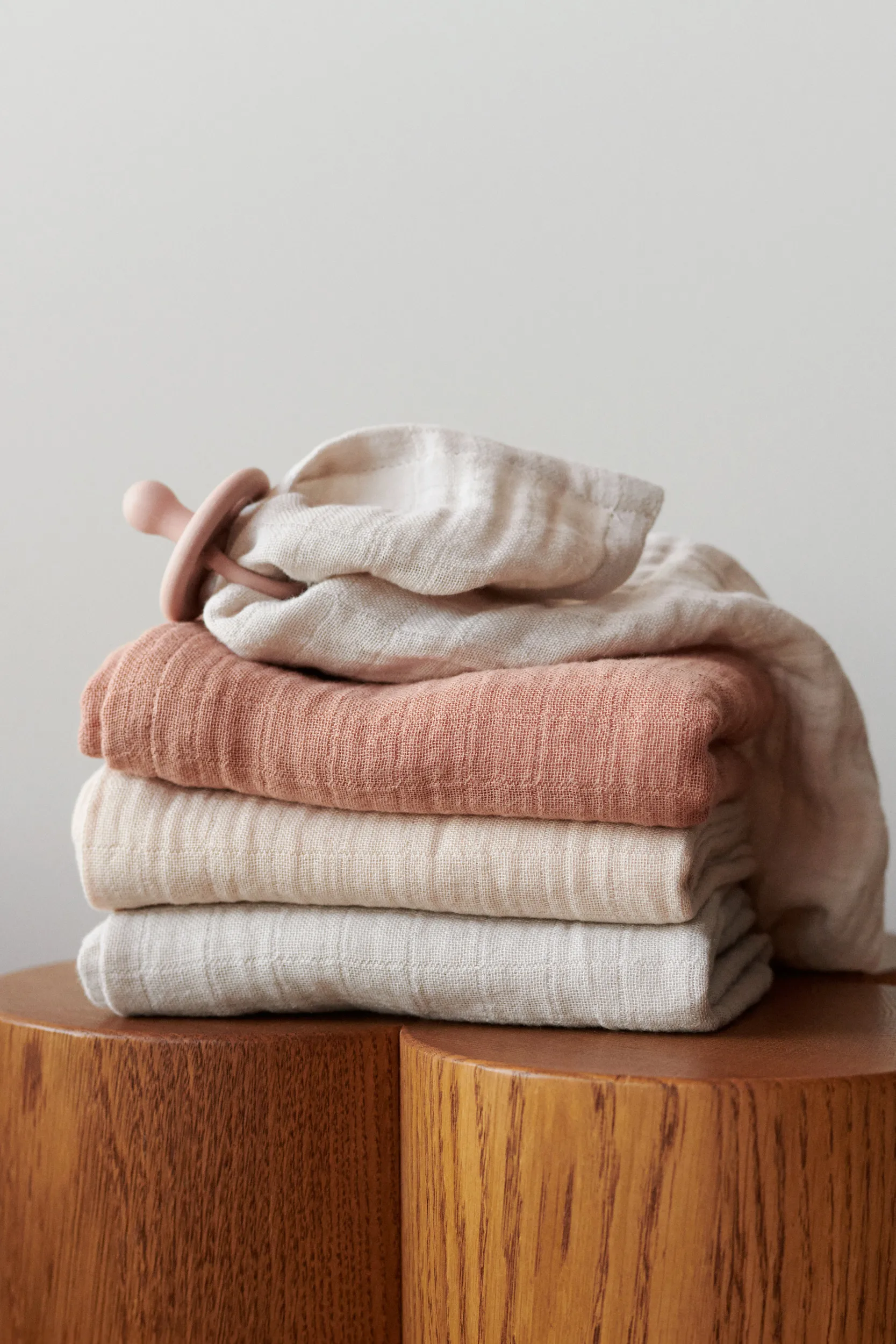 Koc muślinowy Lewis 3 części 65x65 cm, Tuscany rose mix Liewood