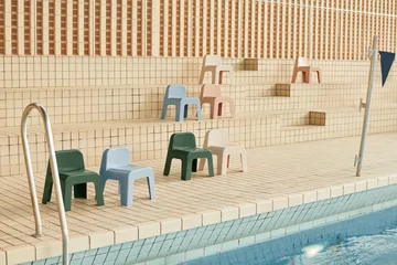 Krzesełko dziecięce Chase - Beach blue - Liewood