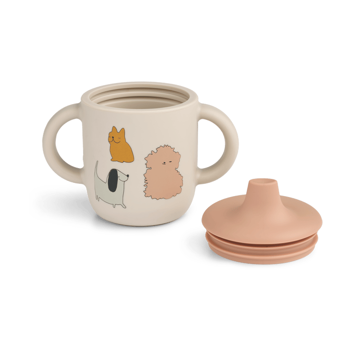 Kubek niekapek Neil 150 ml, Cats and Dogs-Sandy Liewood