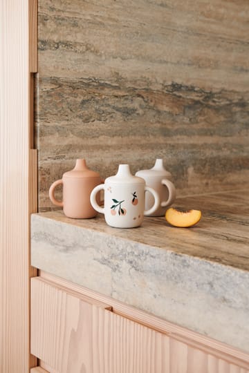 Kubek niekapek Neil 150 ml - Peach-Sea shell mix - Liewood