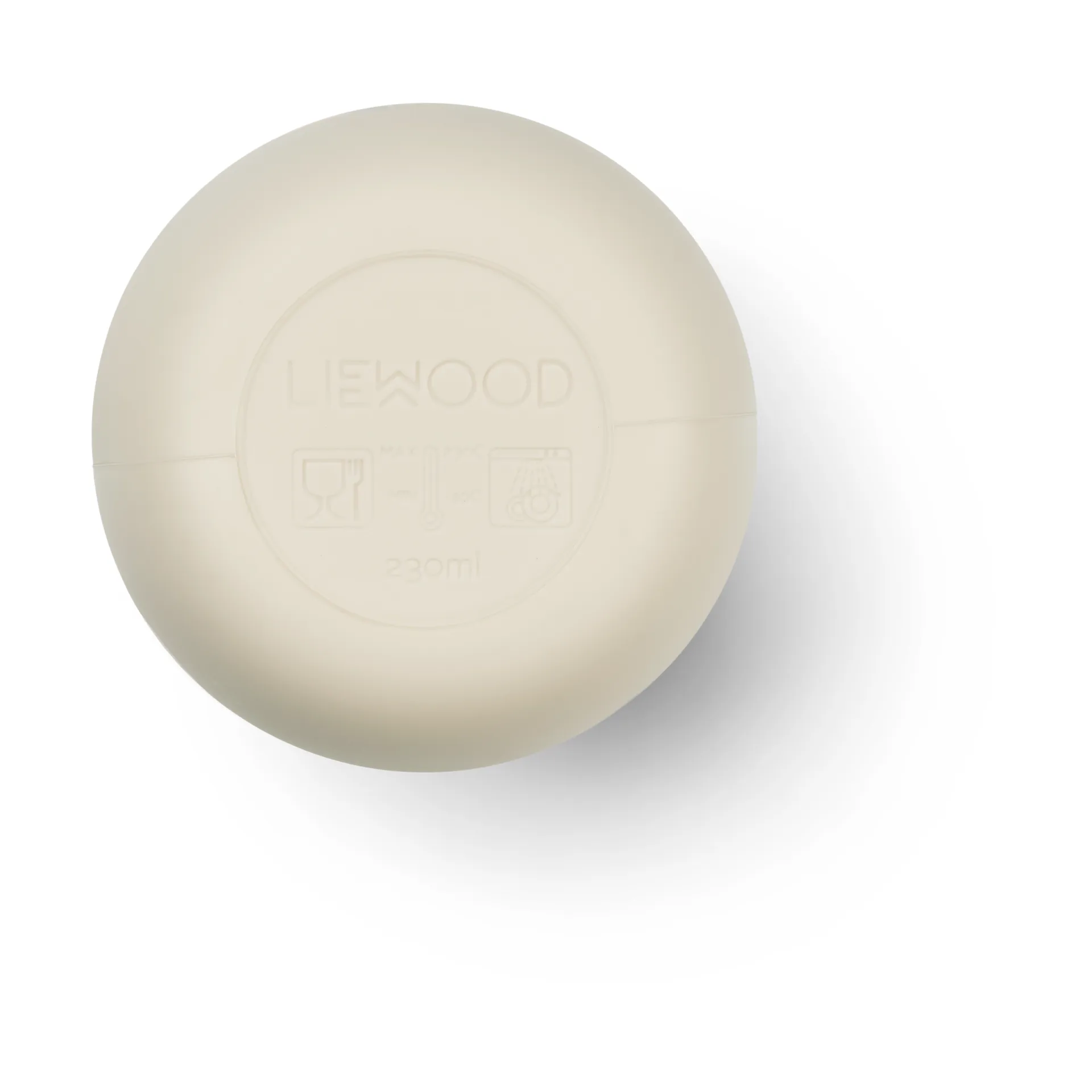 Kubek niekapek ze słomką Ellis 230 ml, Peach-Sea shell mix Liewood