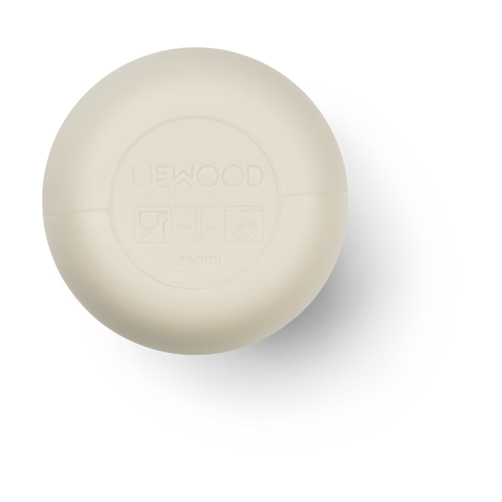 Kubek niekapek ze słomką Ellis 230 ml, Peach-Sea shell mix Liewood