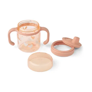 Kubek z ustnikiem Kylo 280 ml - Sweethearts-pale tuscany - Liewood