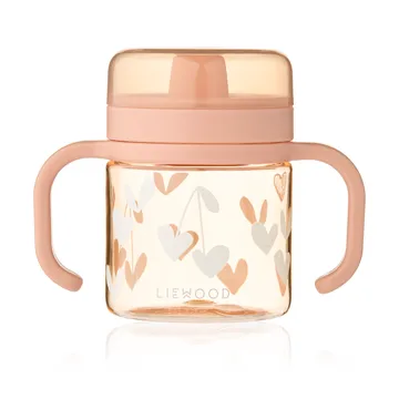 Kubek z ustnikiem Kylo 280 ml - Sweethearts-pale tuscany - Liewood