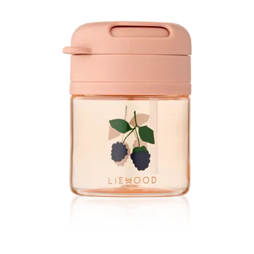 Kubek ze słomką Pavia 280 ml - Berry-Pale Tuscany - Liewood