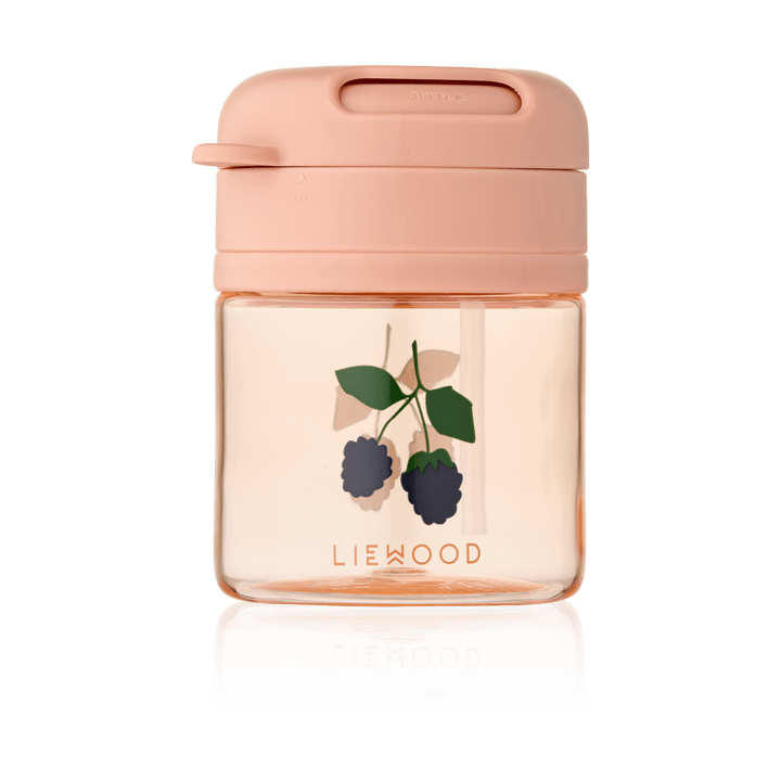 Kubek ze słomką Pavia 280 ml - Berry-Pale Tuscany - Liewood