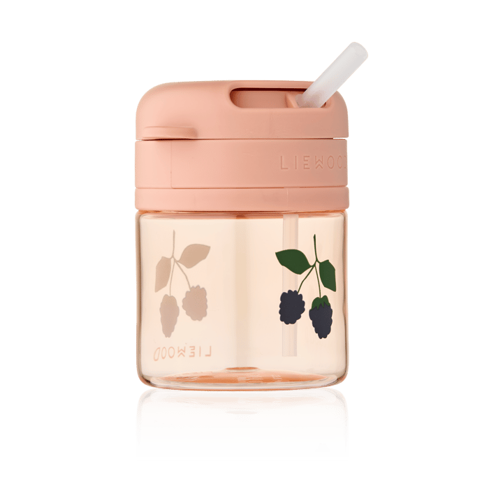 Kubek ze słomką Pavia 280 ml, Berry-Pale Tuscany Liewood