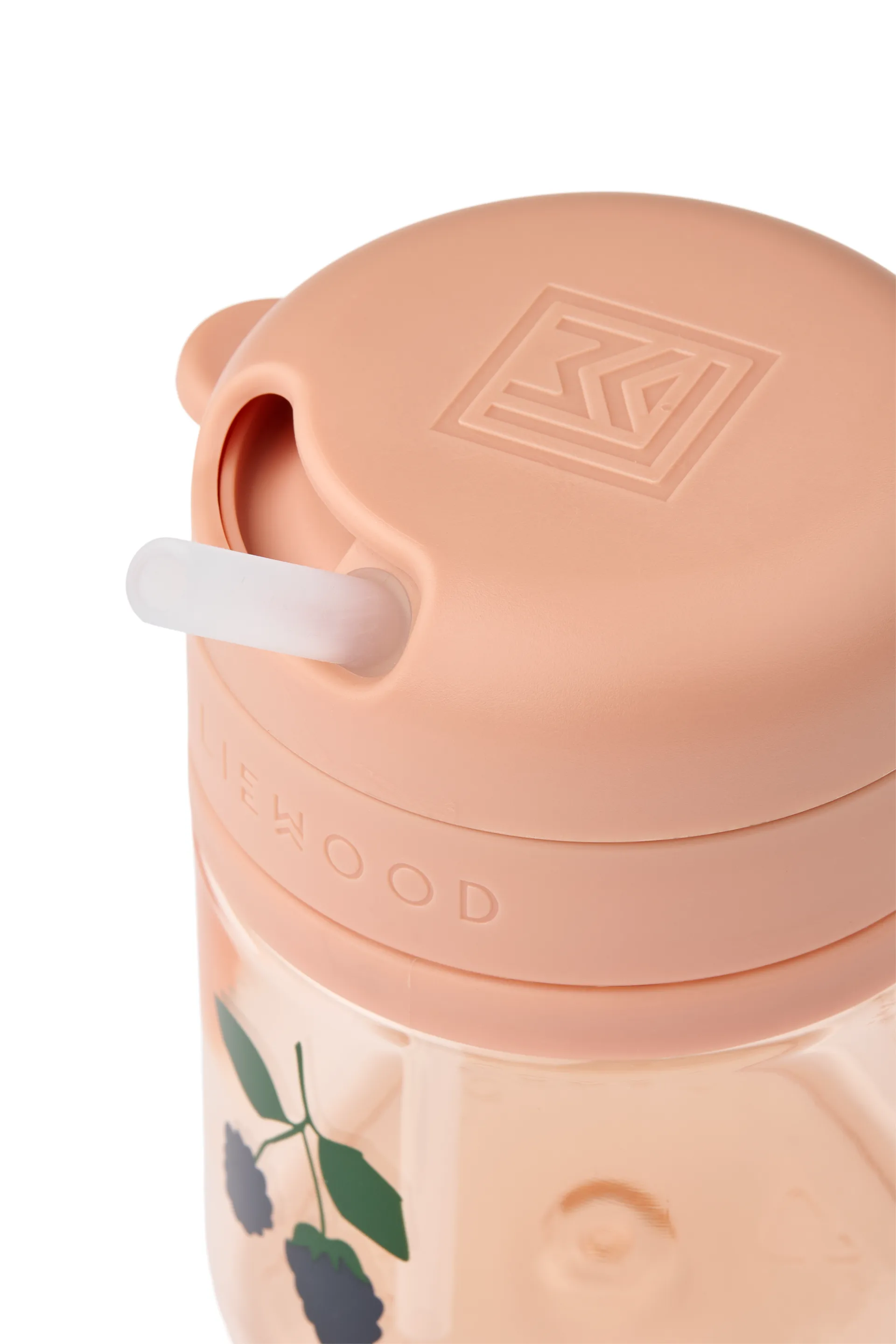Kubek ze słomką Pavia, Berry-Pale Tuscany, 280 ml Liewood