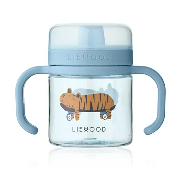 Kylo kubek niekapek 280 ml - Fun-beach blue - Liewood