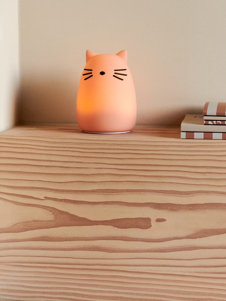 Lampka nocna Winston - kot, Cat rose Liewood