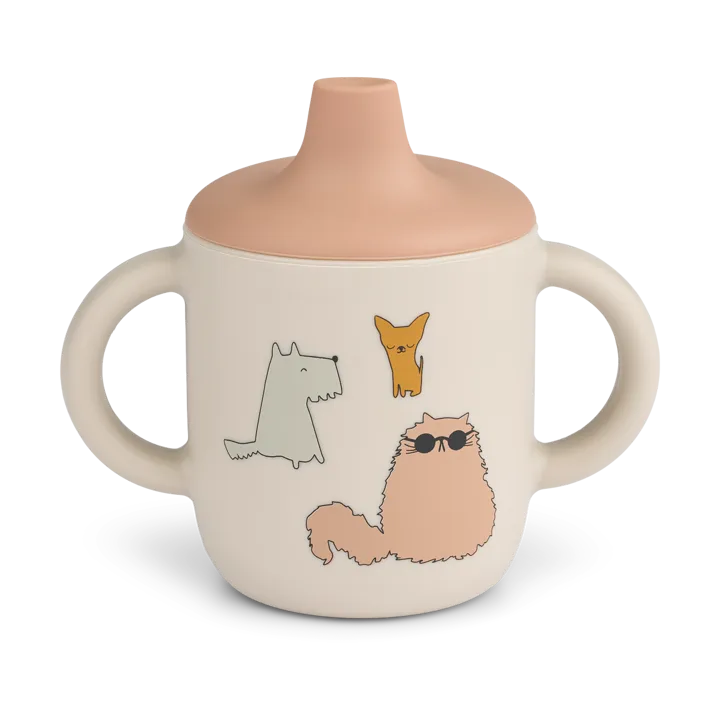 Neil kubek niekapek 150 ml - Cats and Dogs-Sandy - Liewood